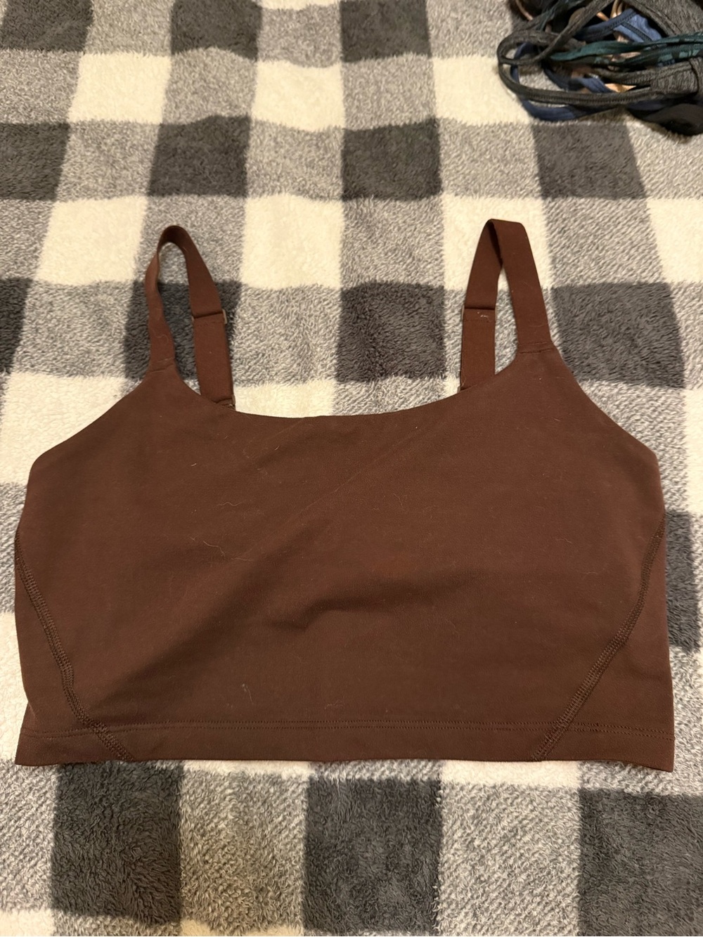 aerie Smooth Brown Crop Bralette